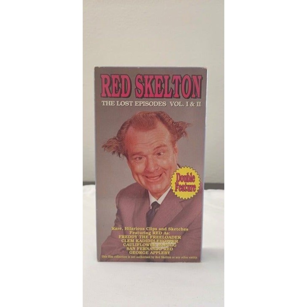 Red Skeleton The Lost Episodes Volume 1 & 2 VHS 1992 Vintage Golden Age TV